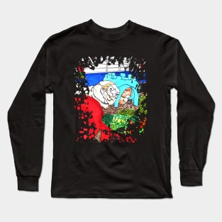 Guinea Pigs in a cage Long Sleeve T-Shirt